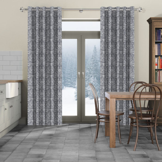 Belvedere Chrome Curtains