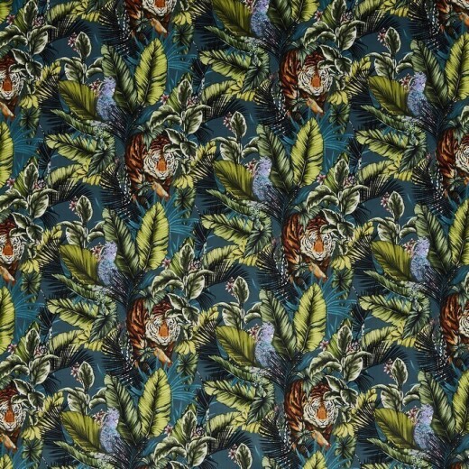 Bengal Tiger Twilight Fabric