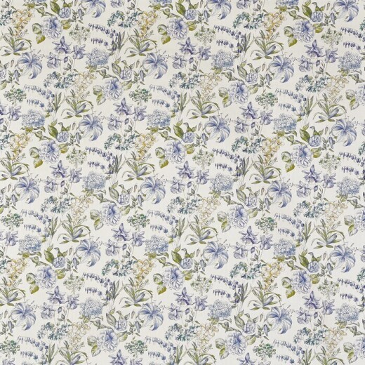 Bluebell Wood Saxon Blue Fabric