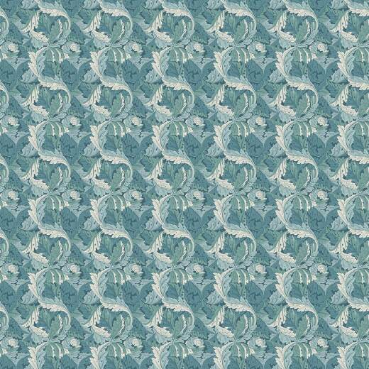Acanthus Teal Fabric