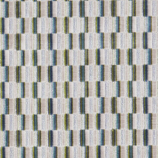 Cubis Peacock Fabric