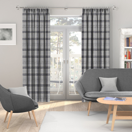 Made To Measure Curtains Abbey Grey