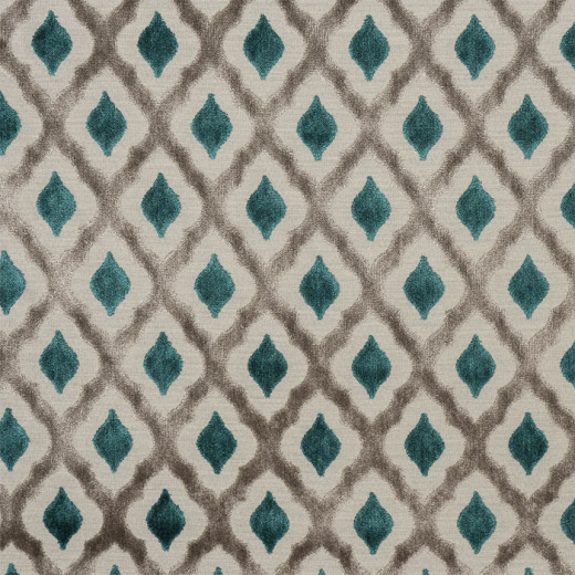 Made To Measure Curtains Assisi Teal