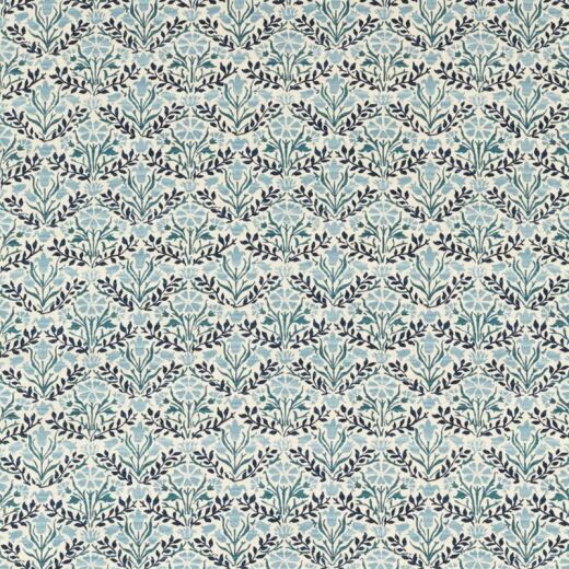 Made To Measure Curtains Bellflowers Mineral Blue