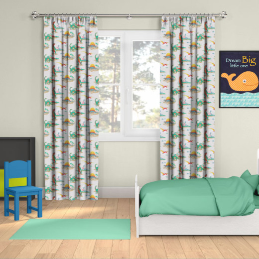 Made To Measure Curtains Dino Multi