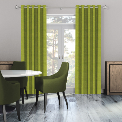 Made To Measure Curtains Dupion Faux Silk Viridian