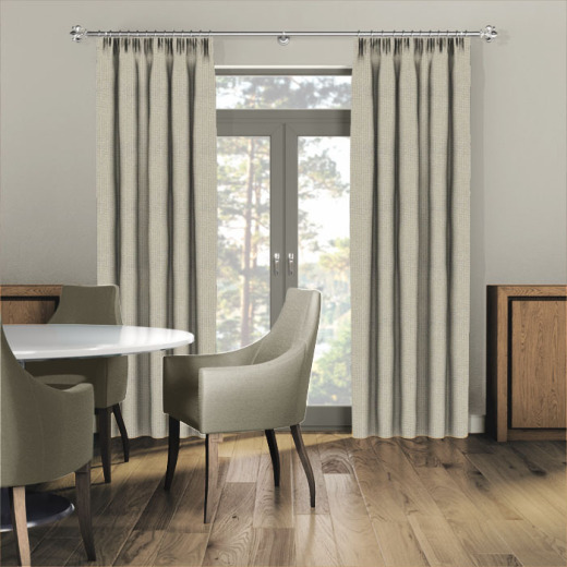 Made To Measure Curtains Faux Linen Natural