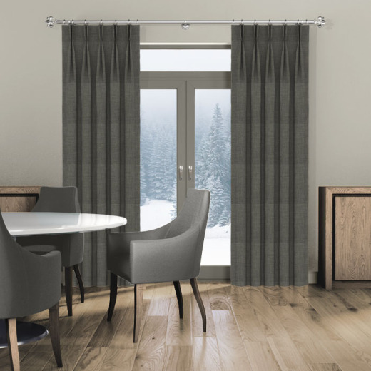 Made To Measure Curtains Linoso Graphite