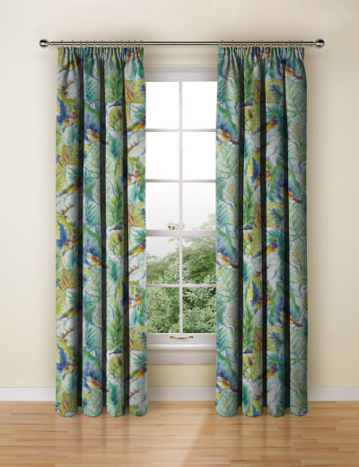 Made To Measure Curtains Lovebirds Spring