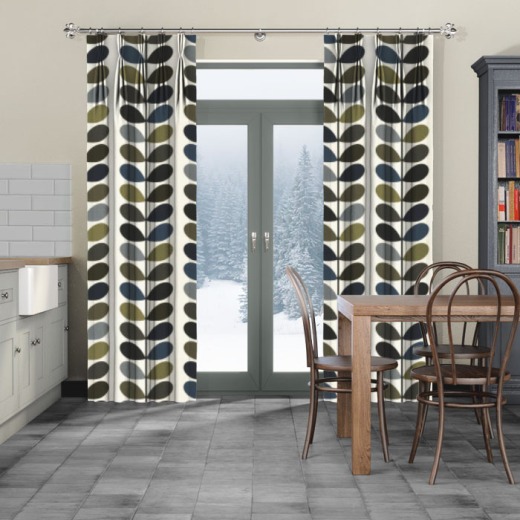 Made To Measure Curtains Orla Kiely Multi Stem Moss