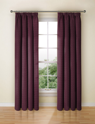 Made To Measure Curtains Pulse Velvet Damson