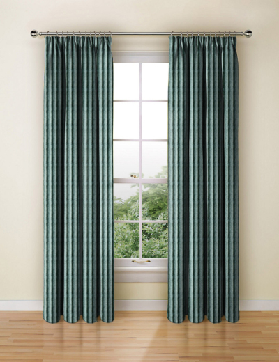 Made To Measure Curtains Rhythm Velvet Teal