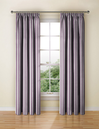Made To Measure Curtains Stowe Stripe Lavender