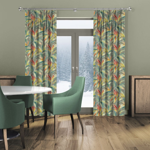 Made To Measure Curtains Ventura Jungle