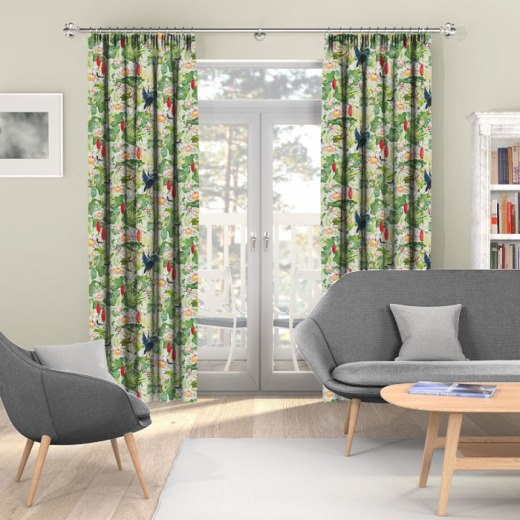 Made To Measure Curtains Waterlily Dove Made To Measure Curtains Waterlily Dove