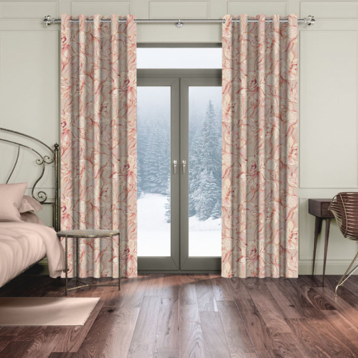 Emilie Cherry Made To Measure Curtains