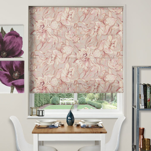 Emilie Cherry Roman Blind