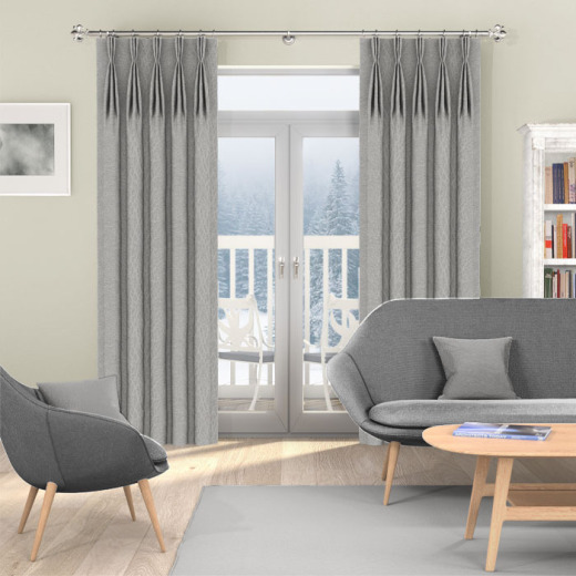 Made To Measure Curtains Linford Classic Grey