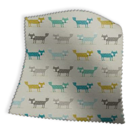 Foxy Teal Fabric