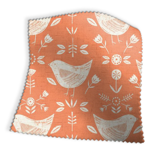 Narvik Burnt Orange Fabric