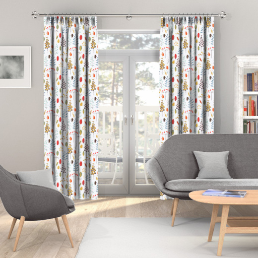 Made To Measure Curtains Amala Poppy