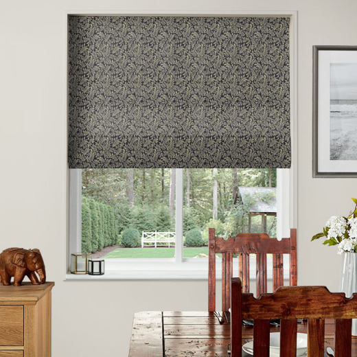 Roman Blinds Brackenhill Indigo