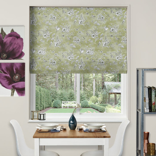 Made To Measure Roman Blinds Finch Toile Willow