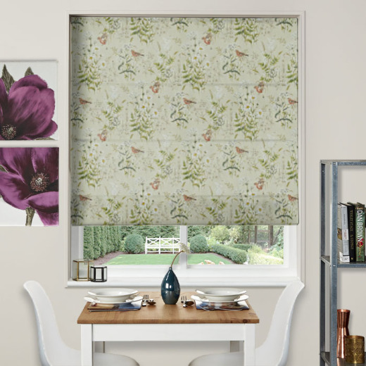 Made To Measure Roman Blinds Forever Spring Coral