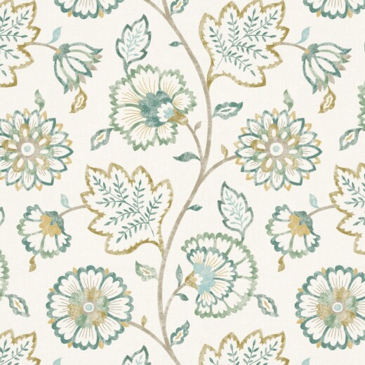 Made To Measure Roman Blinds Kalamkari Jade