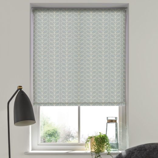 Made To Measure Linear Stem Duckegg Roller Blind