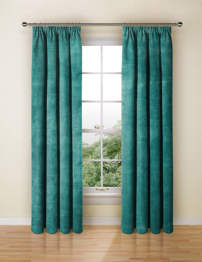 Made To Measure Curtains Allure Aqua