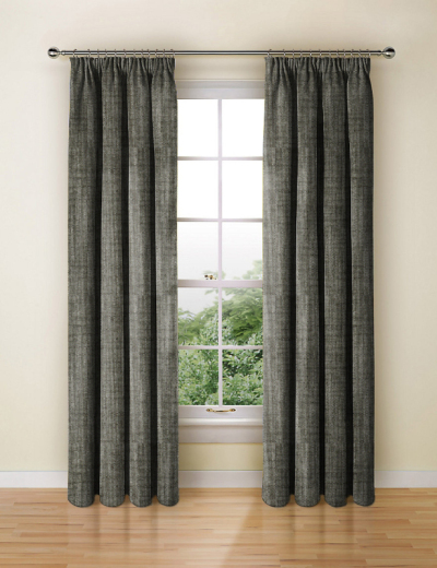 Made To Measure Curtains Biarritz Charcoal