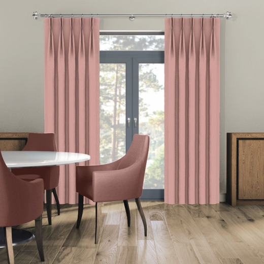 Made To Measure Curtains Charleston Blush