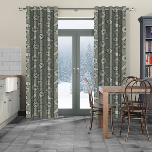 Made To Measure Curtains Dandelion Mobile French Grey