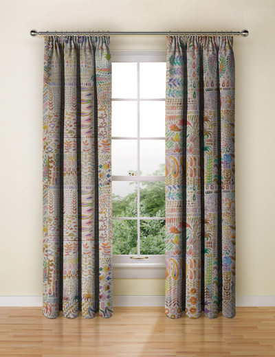 Made To Measure Curtains In The Garden Linen
