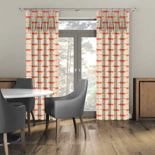 Made To Measure Curtains Little Fox Ginger