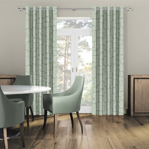 Made To Measure Curtains Little Trees English Grey