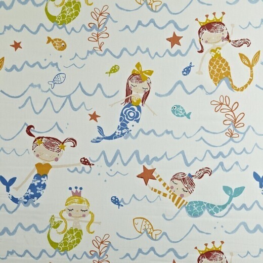 Made To Measure Curtains Mermaid Azure