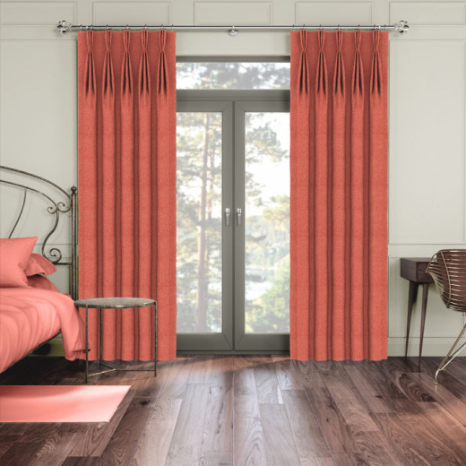 Made To Measure Curtains Oslo Coral