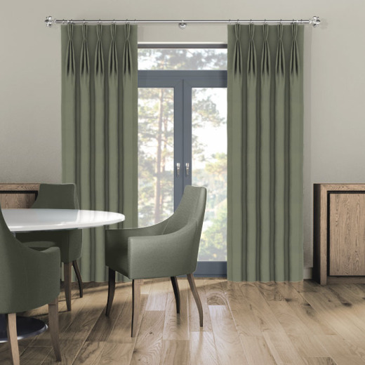 Made To Measure Curtains Renzo Charcoal