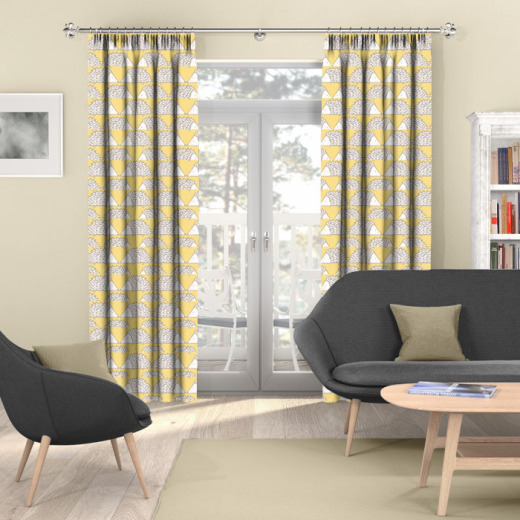 Made To Measure Curtains Spike Honey