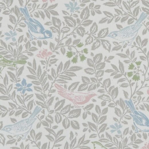 Made To Measure Roman Blind Bird Song Pastel