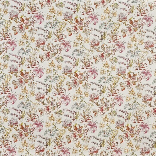 Made To Measure Roman Blind Bluebell Wood Auburn