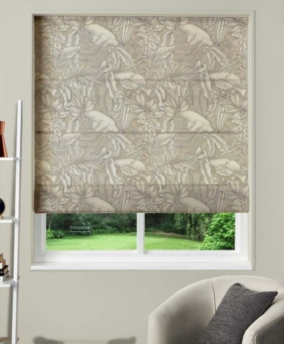 Made To Measure Roman Blind Caicos Hessian