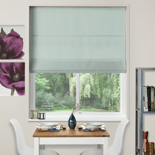 Made To Measure Roman Blind Charleston Sky