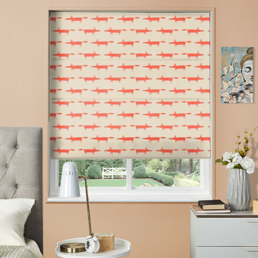 Made To Measure Roman Blind Little Fox Ginger