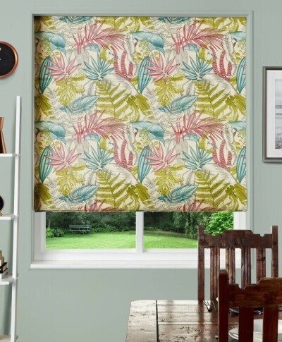 Made To Measure Roman Blind Maldives Begonia