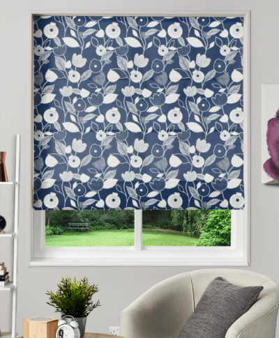 Made To Measure Roman Blind Nordic Indigo