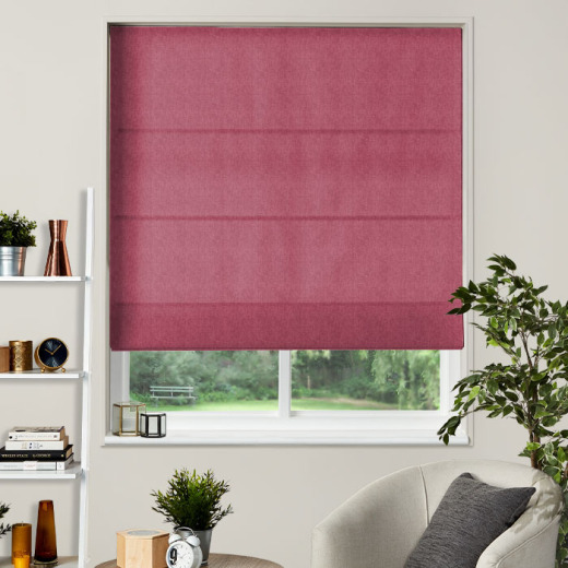 Made To Measure Roman Blind Oslo Petunia