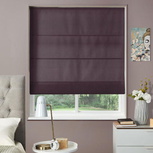 Made To Measure Roman Blind Renzo Damson